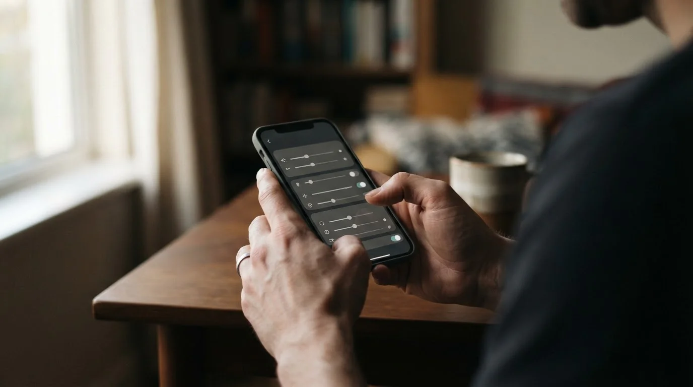 Einstellung von Einzahlungslimits auf einem Smartphone